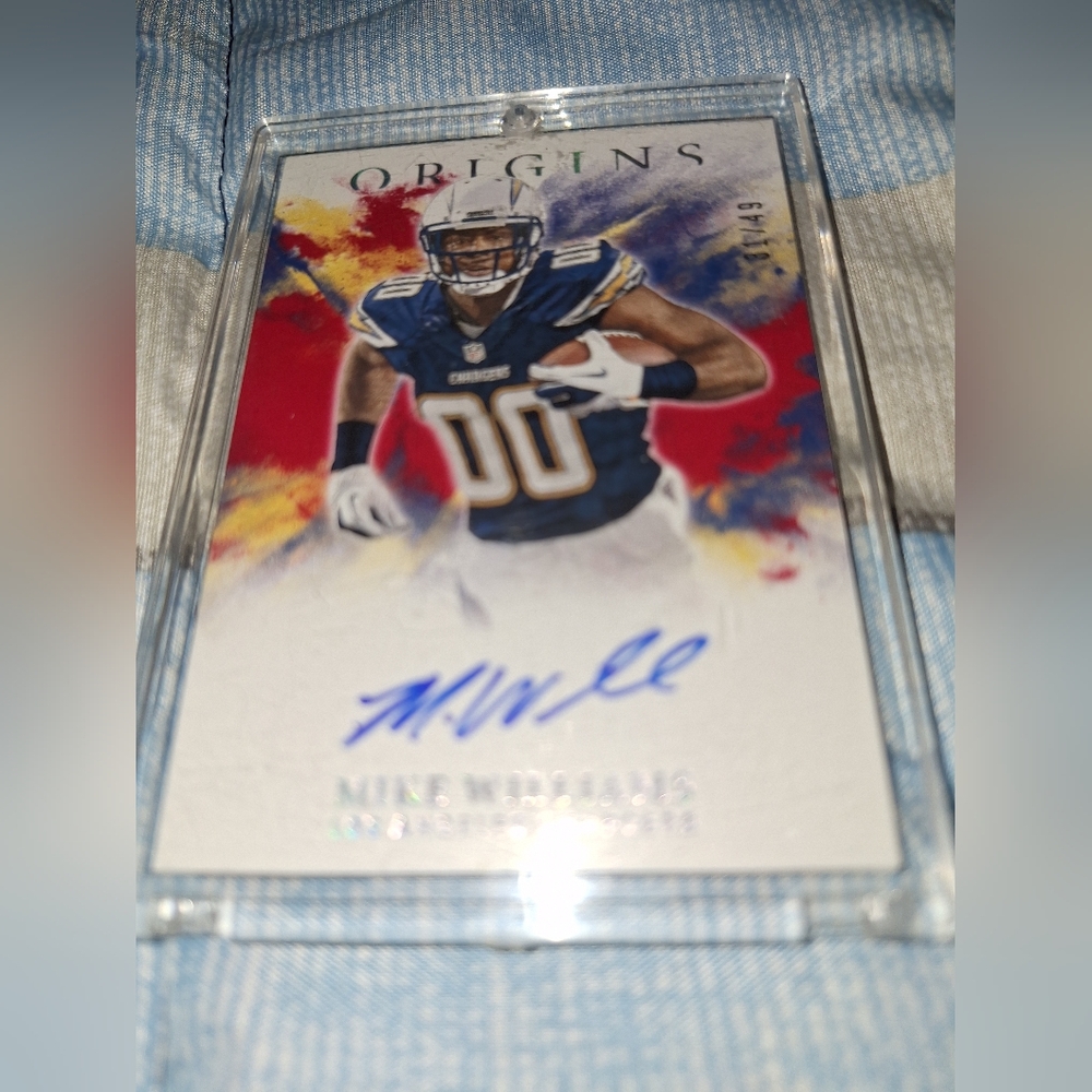 Mike Williams Rookie auto ssp /49 super rare!!